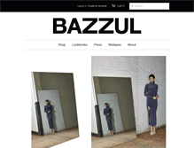 Tablet Screenshot of bazzul.com